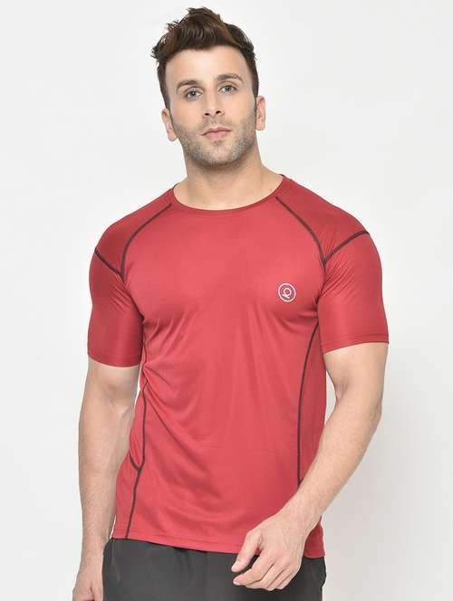 round neck solid t-shirt  - 19111955 -  Standard Image - 0
