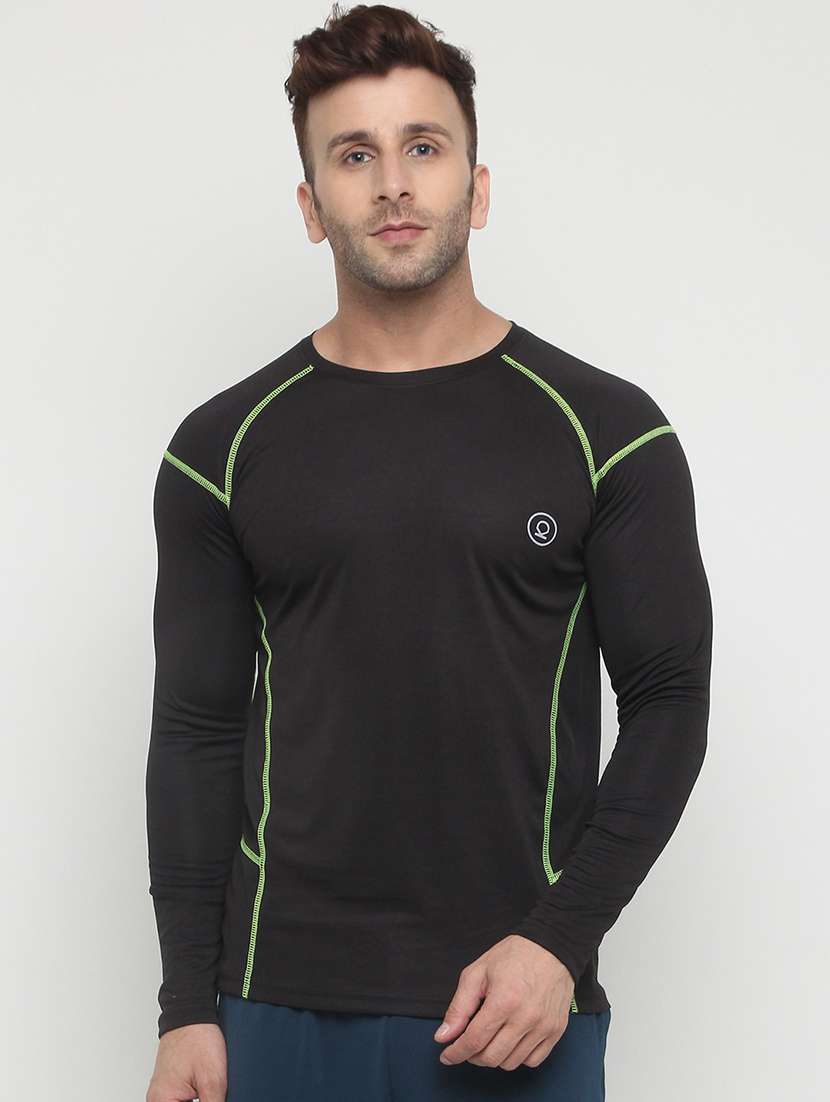 round neck solid t-shirt 