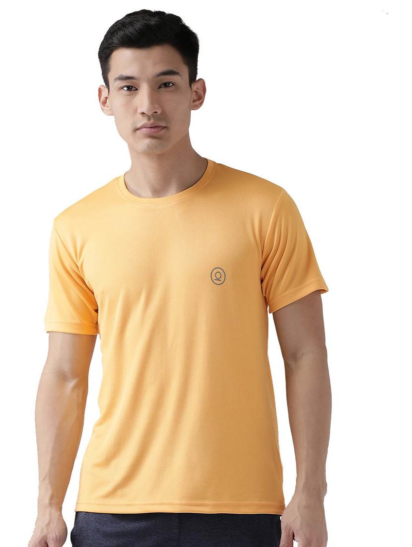 round neck solid t-shirt - 19112094 - Zoom Image - 0