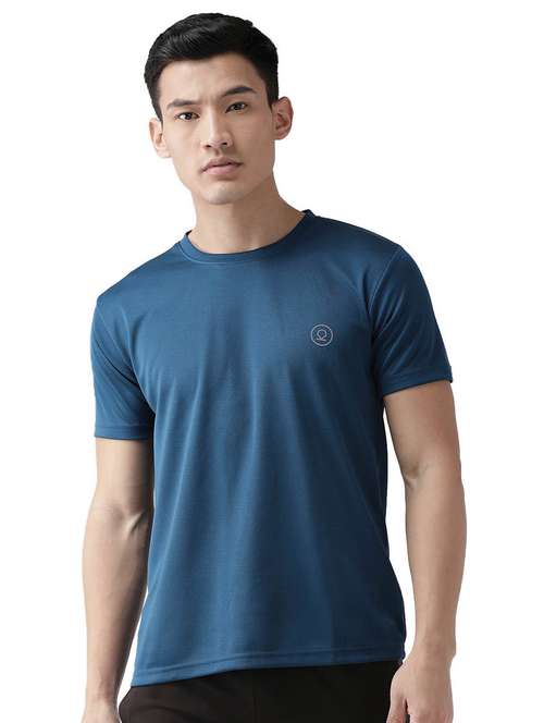 round neck solid t-shirt - 19112097 -  Standard Image - 0