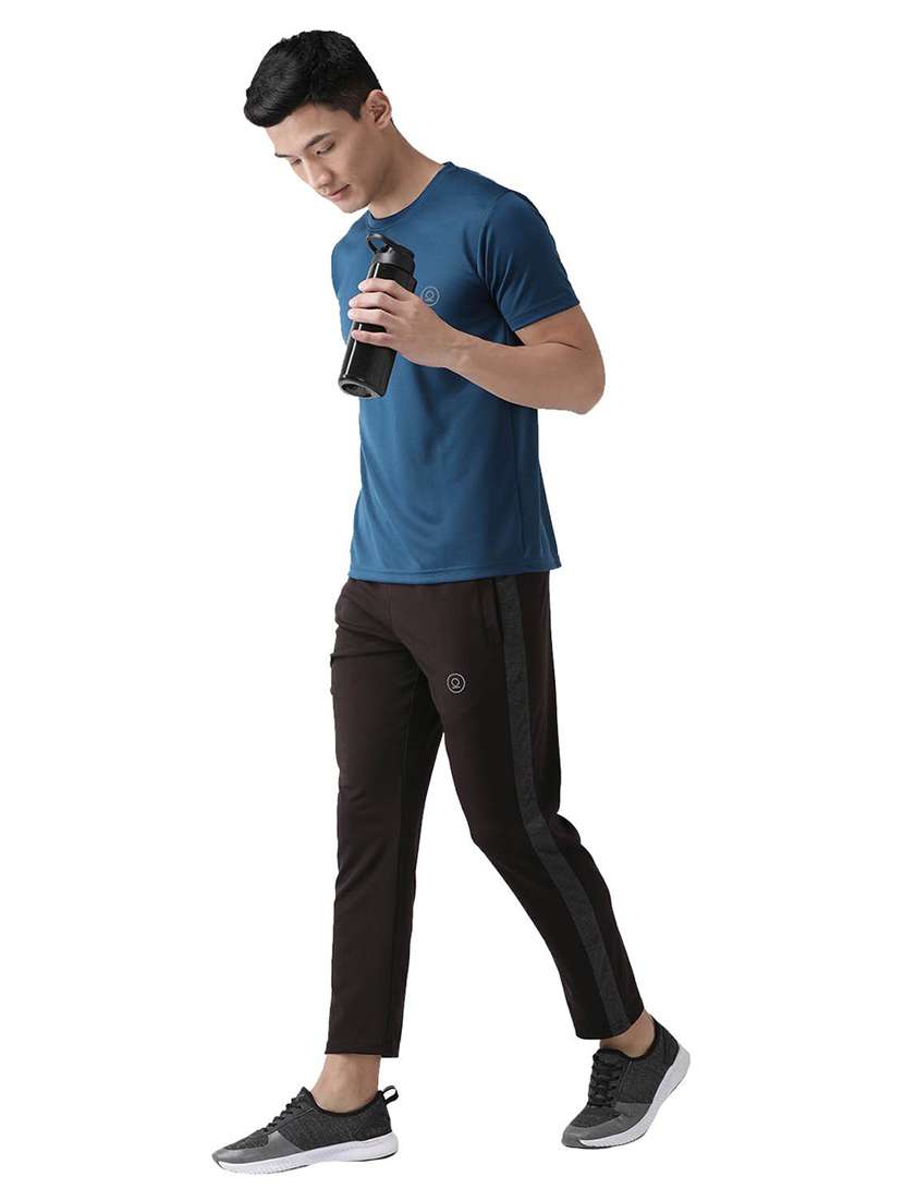 round neck solid t-shirt - 19112097 - Standard Image - 3