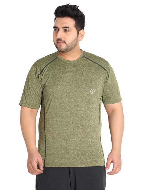 round neck solid t-shirt - 19112300 - Standard Image - 0