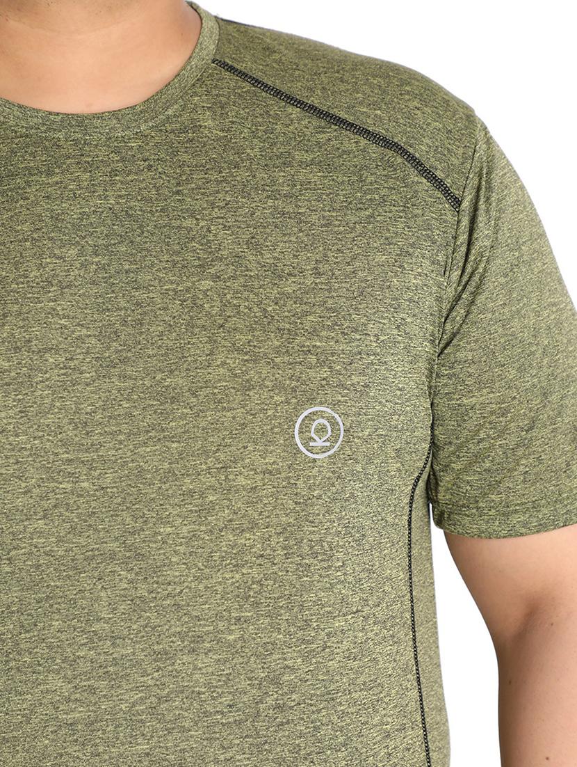 round neck solid t-shirt - 19112300 - Standard Image - 3