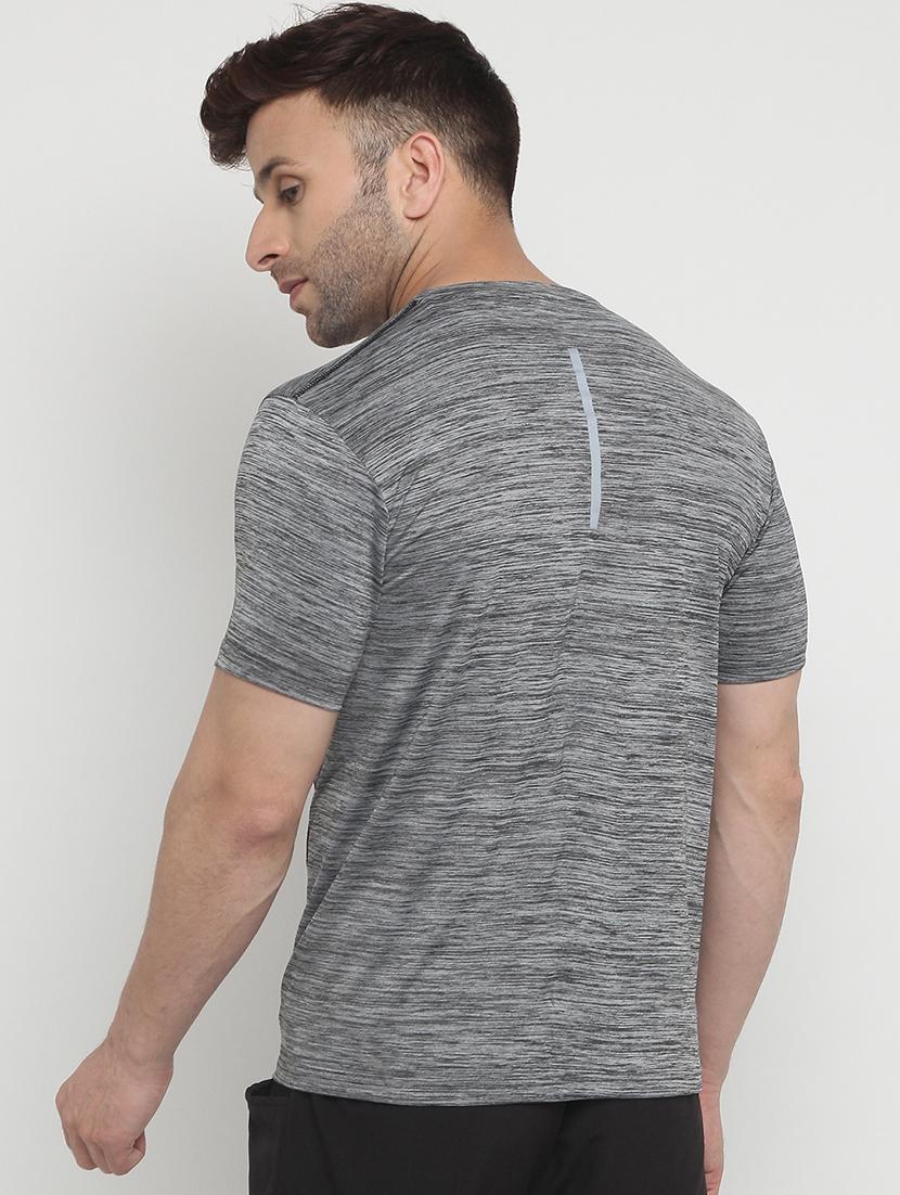 round neck solid t-shirt - 19112493 - Standard Image - 3