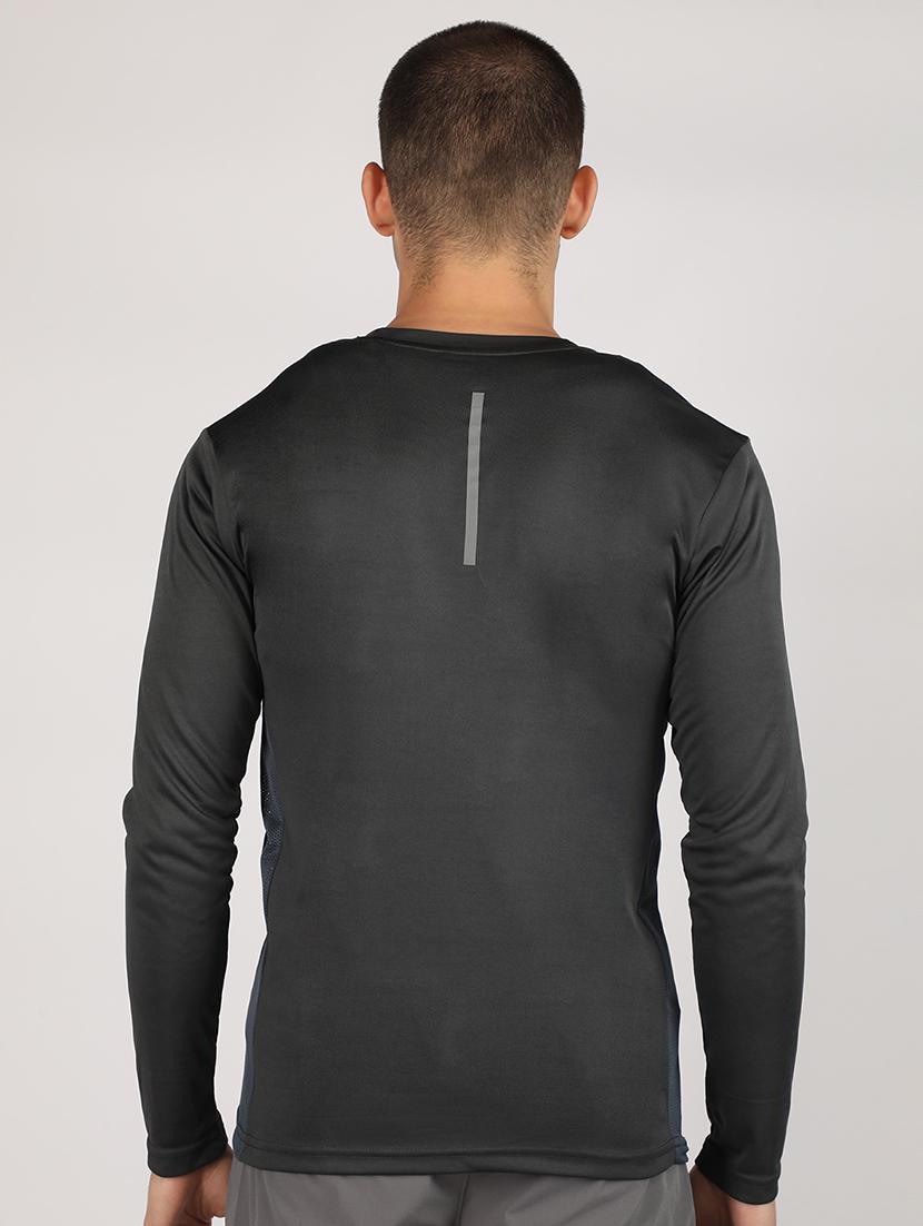 round neck solid t-shirt - 19112582 - Standard Image - 3