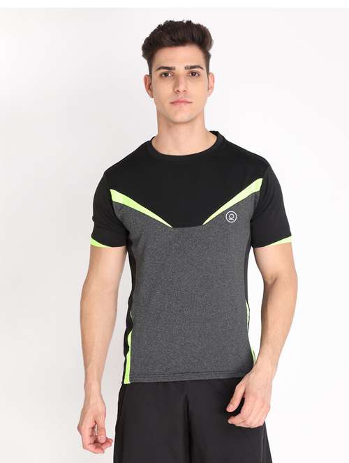 round neck solid t-shirt - 19112610 - Standard Image - 0