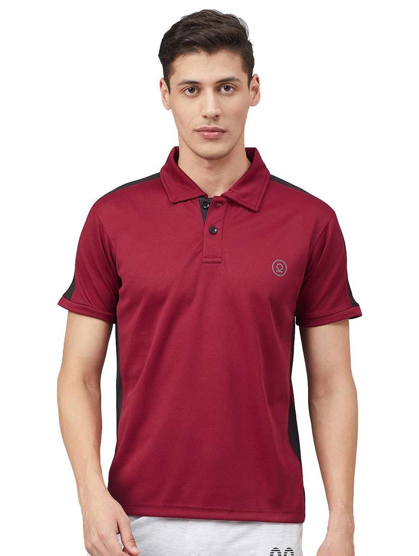 round neck chest printed t-shirt