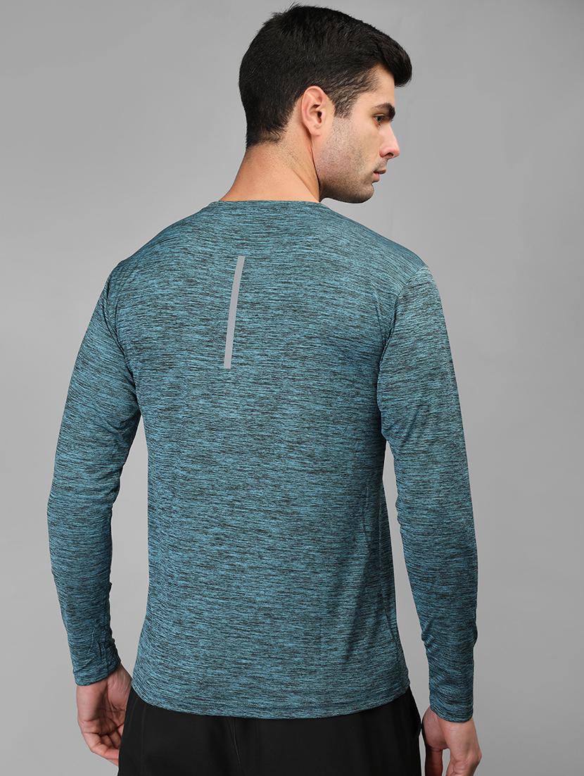 round neck solid t-shirt - 19112765 - Standard Image - 3