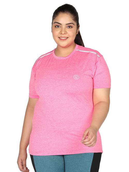 women's color block crew neck t-shirt - 19112997 -  Standard Image - 0