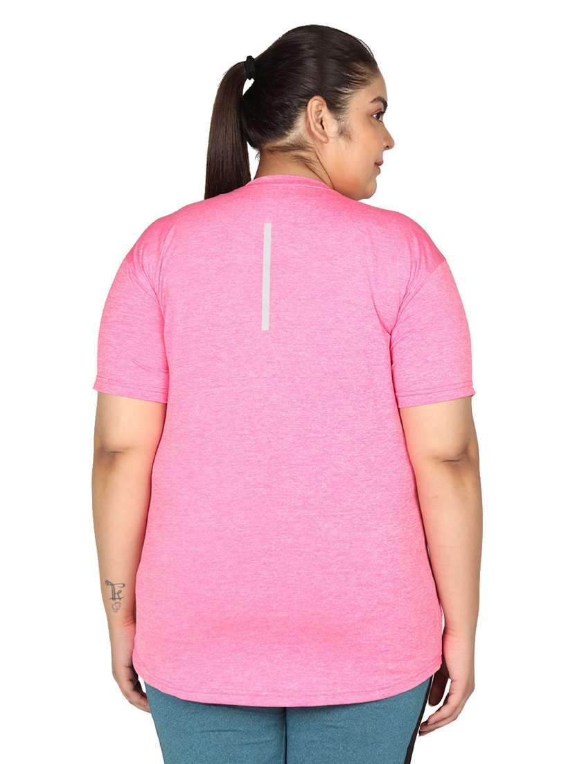 women's color block crew neck t-shirt - 19112997 -  Standard Image - 3