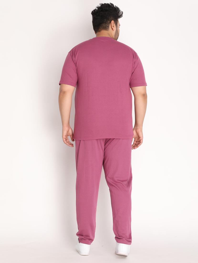 red cotton track suit - 19113274 - Standard Image - 3