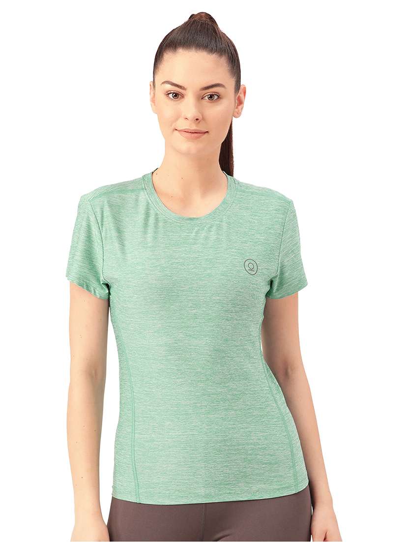women's all over print round neck t-shirt - 19116261 -  Zoom Image - 0