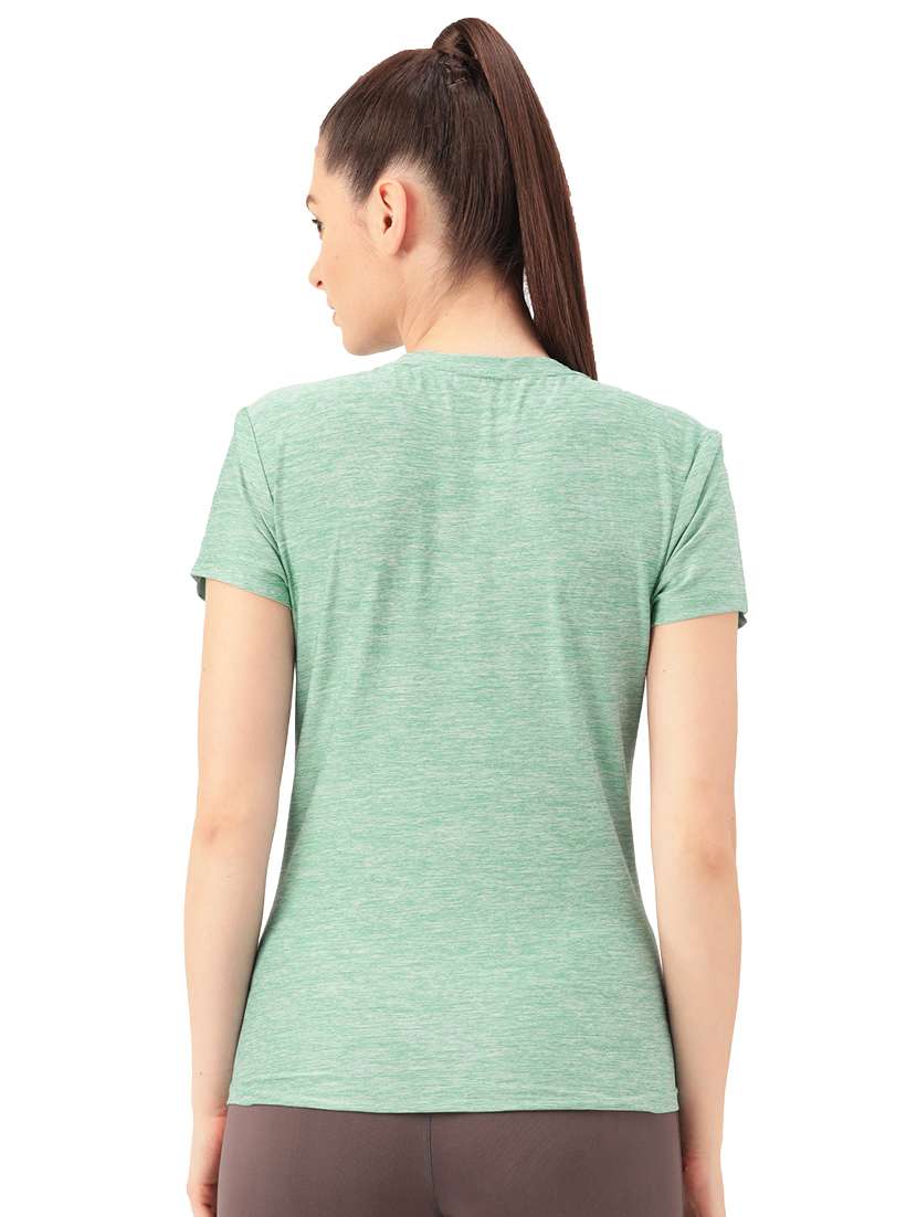 women's all over print round neck t-shirt - 19116261 - Standard Image - 3