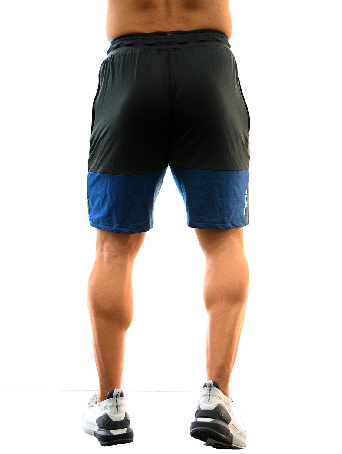 mid rise color block shorts - 19117705 - Standard Image - 3