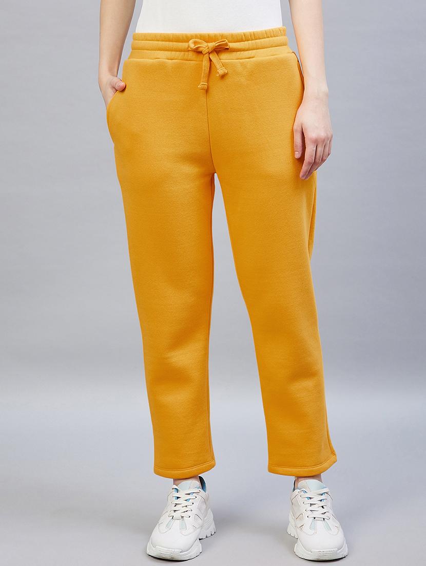 drawstring waist solid track pant - 19117996 -  Zoom Image - 0
