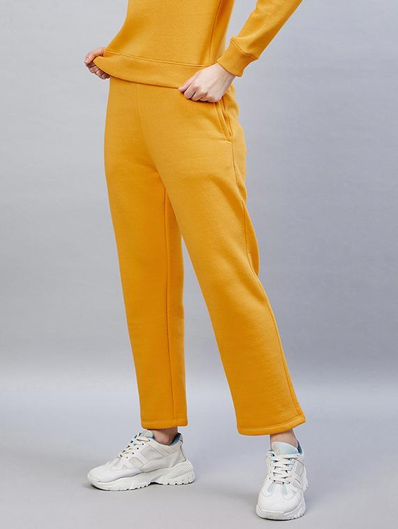 drawstring waist solid track pant - 19117996 - Standard Image - 3