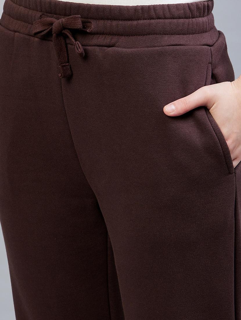 drawstring waist solid track pant - 19118008 - Standard Image - 5