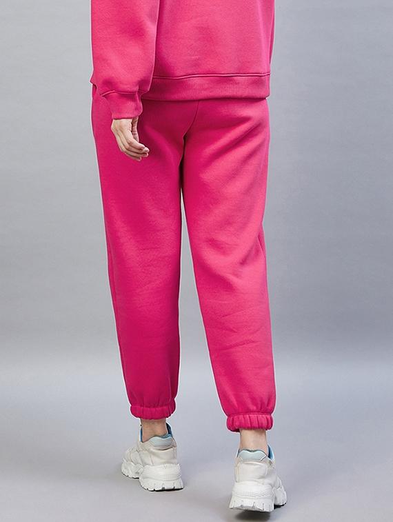 drawstring waist solid jogger - 19118010 - Standard Image - 3