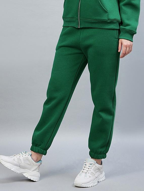 drawstring waist solid jogger - 19118011 - Standard Image - 3