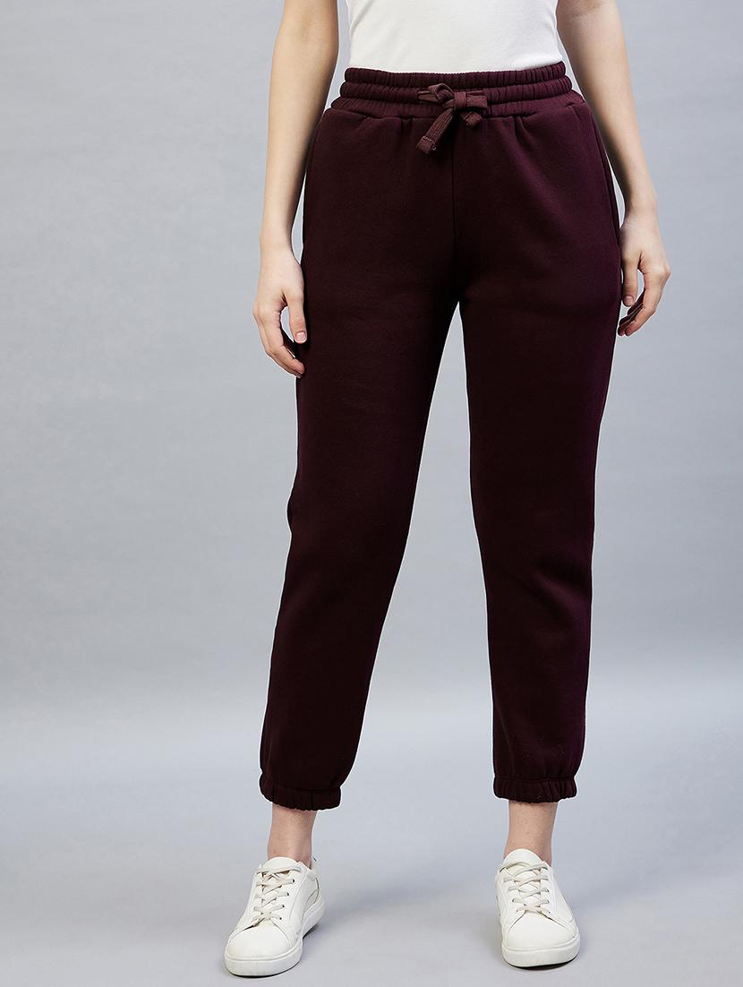 drawstring waist solid jogger - 19118014 -  Zoom Image - 0