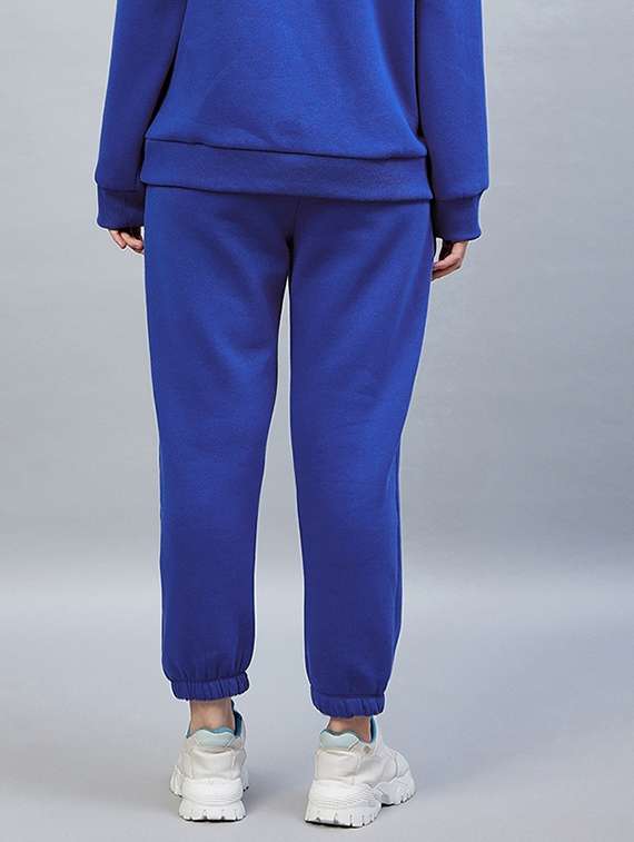 drawstring waist solid jogger - 19118017 -  Standard Image - 3