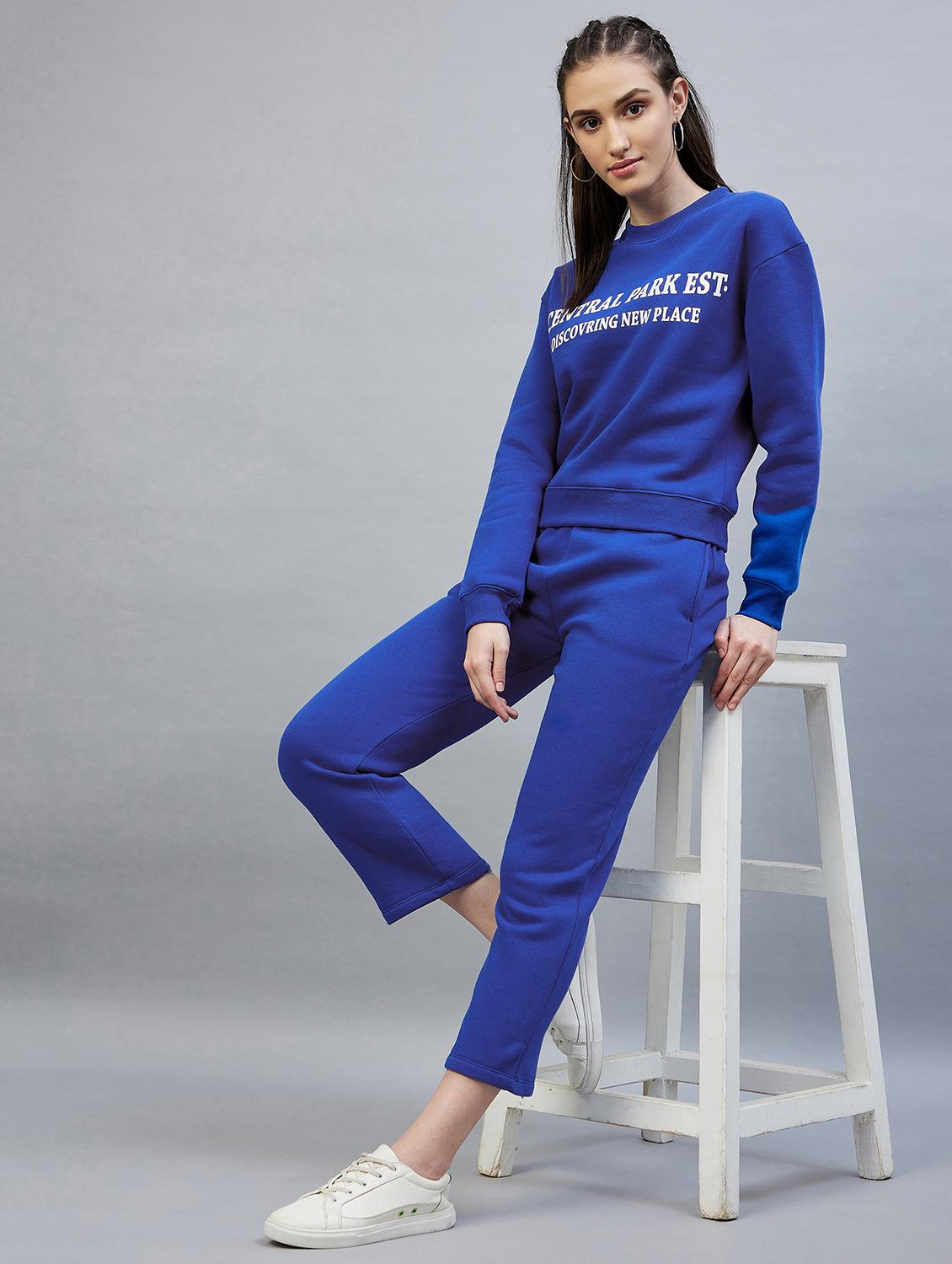 drawstring waist solid track pant - 19118019 - Standard Image - 3