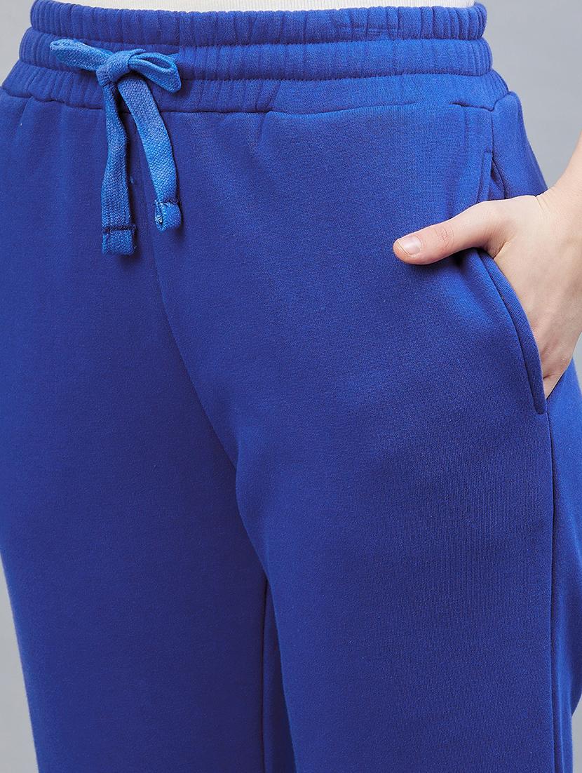 drawstring waist solid track pant - 19118019 - Standard Image - 5