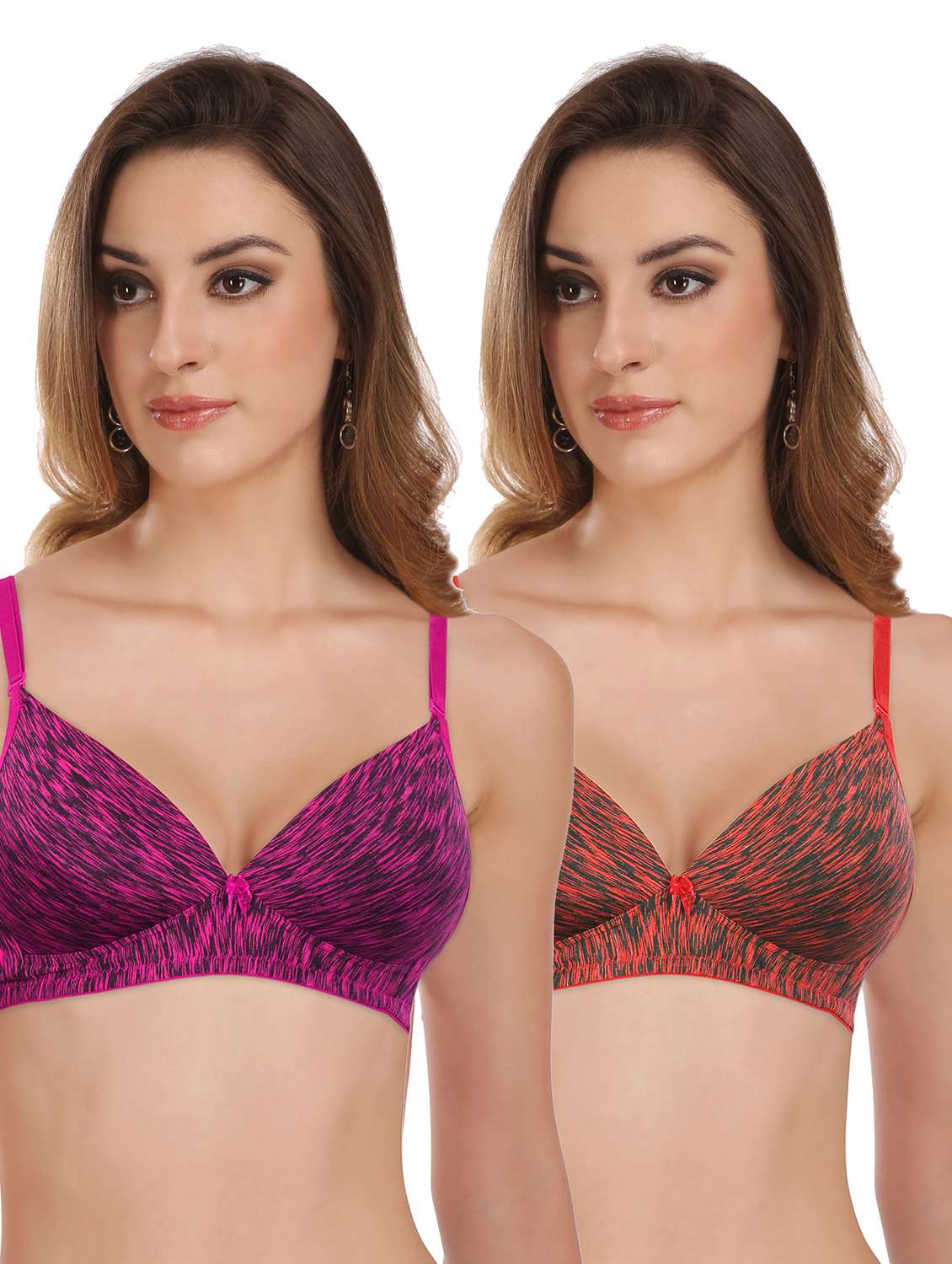 pack of 2 lightly padded t-shirt bra - 19118228 -  Zoom Image - 0
