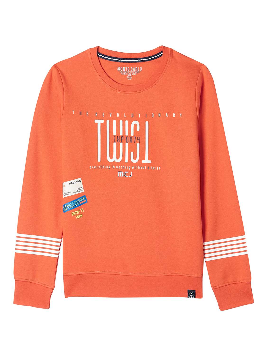 Buy online Boys Typography Sweatshirt from winterwear for Women by
