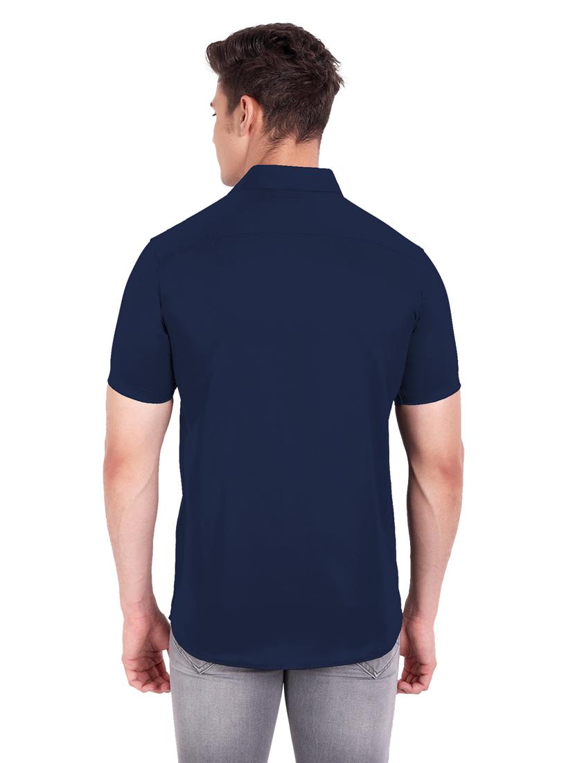 mens solid casual shirt - 19119473 - Standard Image - 3