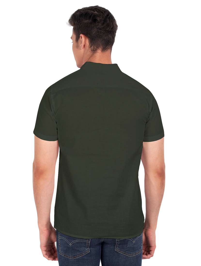 mens solid casual shirt - 19119490 -  Standard Image - 3