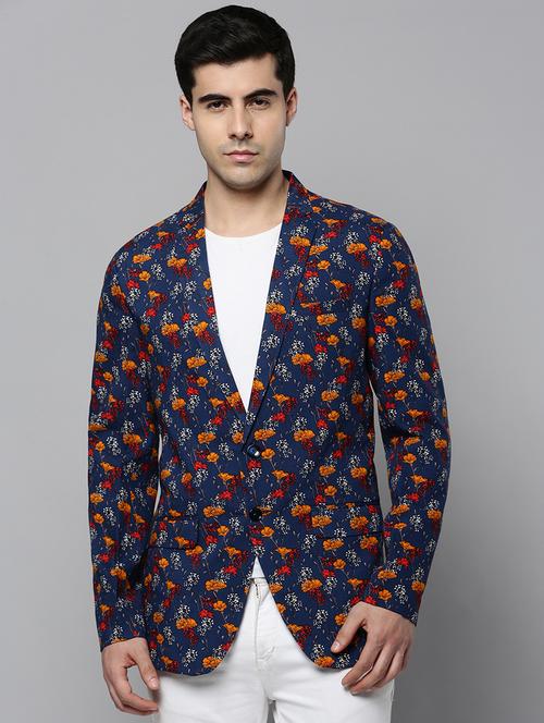 notched lapel single breasted blazer - 19120617 - Standard Image - 0