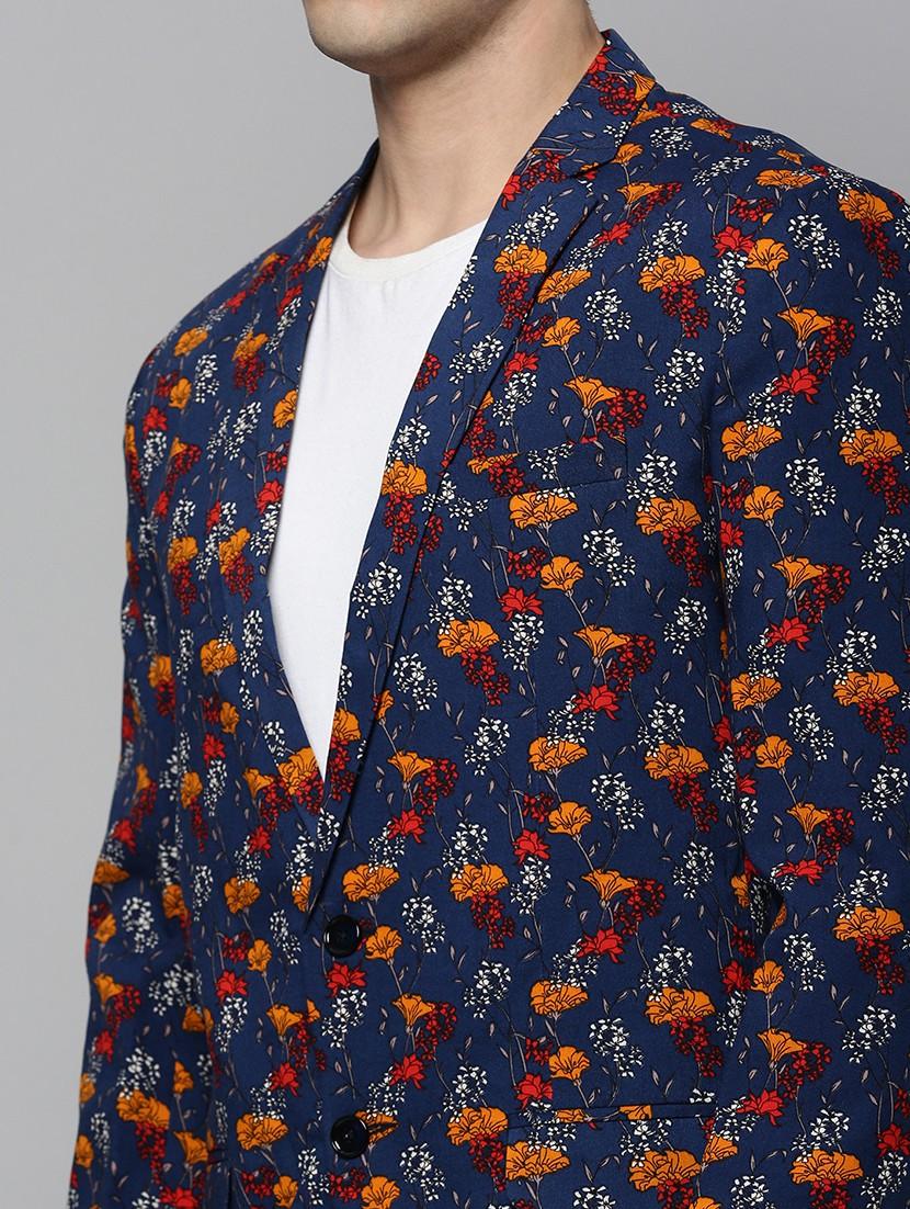 notched lapel single breasted blazer - 19120617 - Standard Image - 5