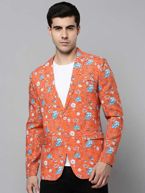 notched lapel single breasted blazer - 19120620 -  Standard Image - 0