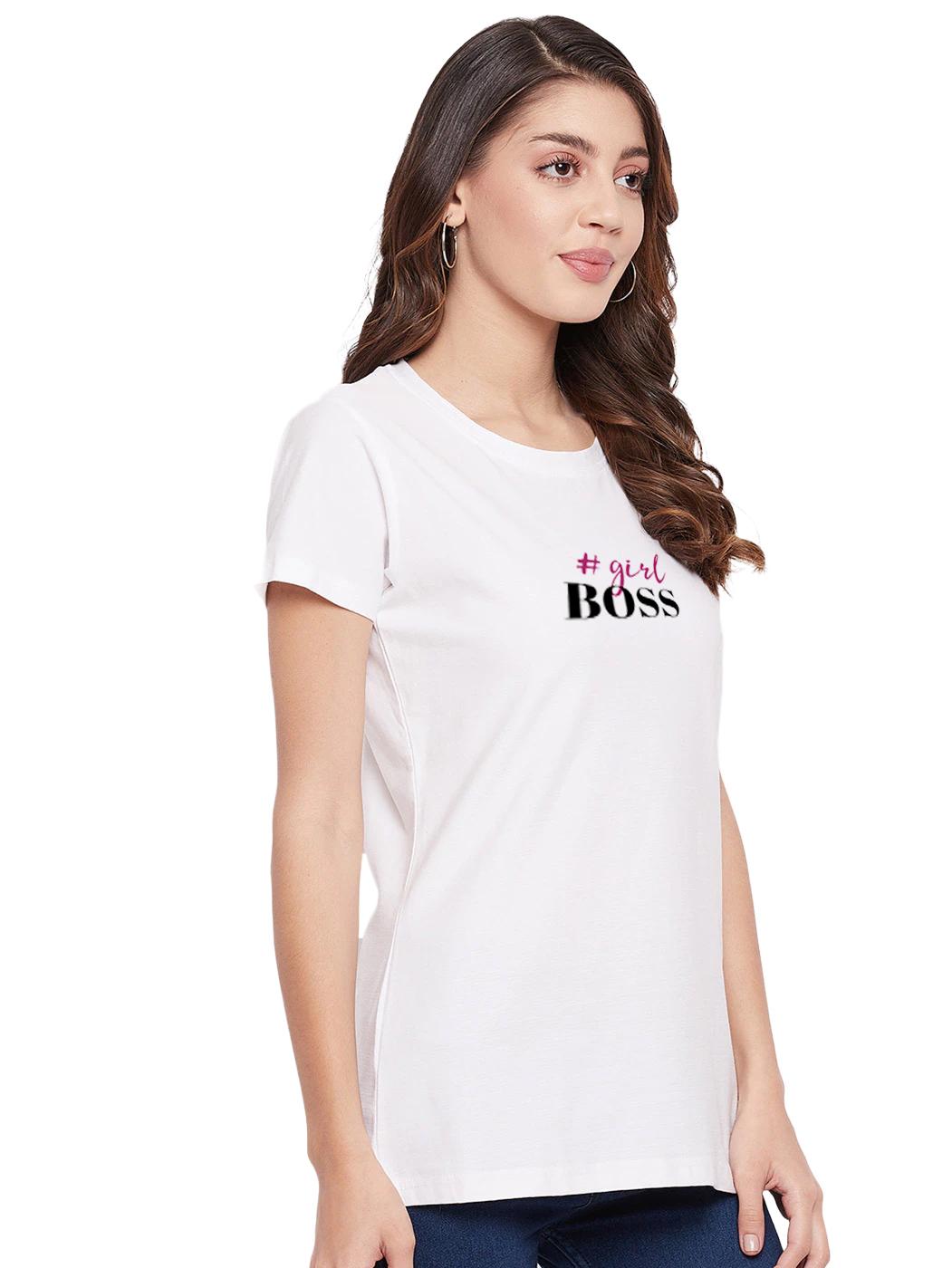 stylish retro women short sleeve causal t-shirts (white) - 19120660 - Standard Image - 3