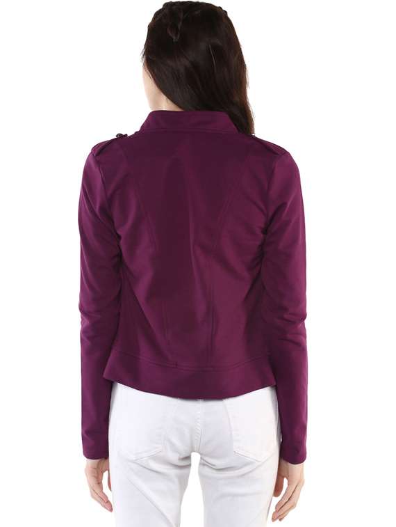 long sleeved solid summer jacket - 19122550 - Standard Image - 3