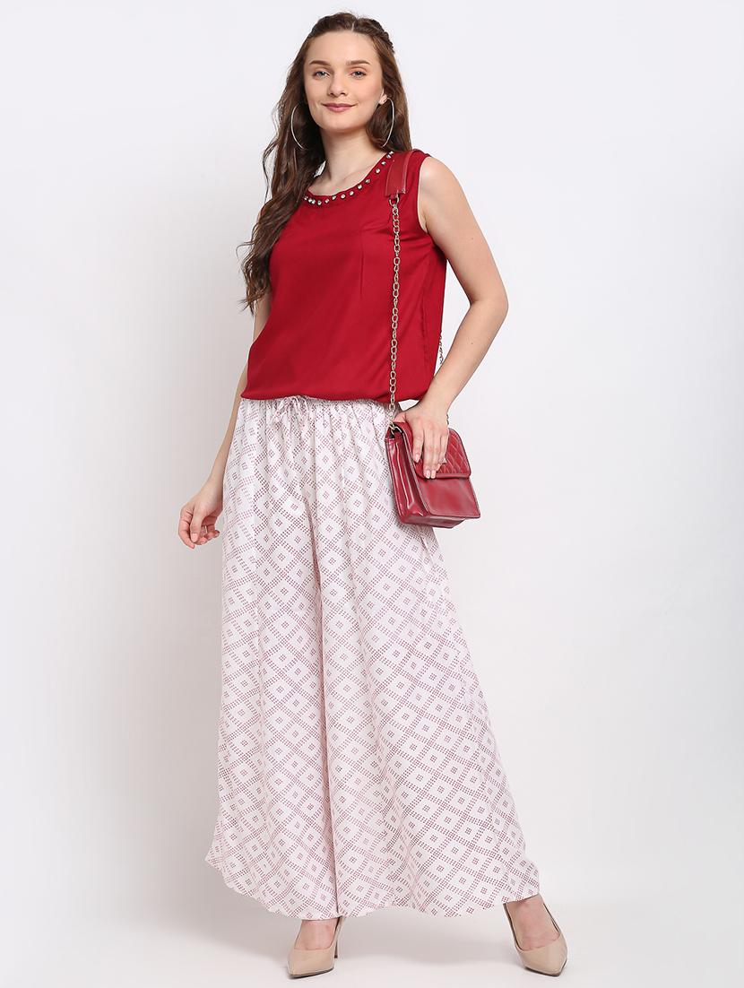 pack of 2 printed flared palazzo - 19124366 - Standard Image - 5