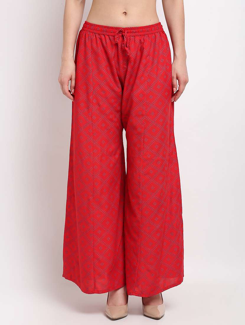 pack of 2 printed flared palazzo - 19124384 -  Standard Image - 3