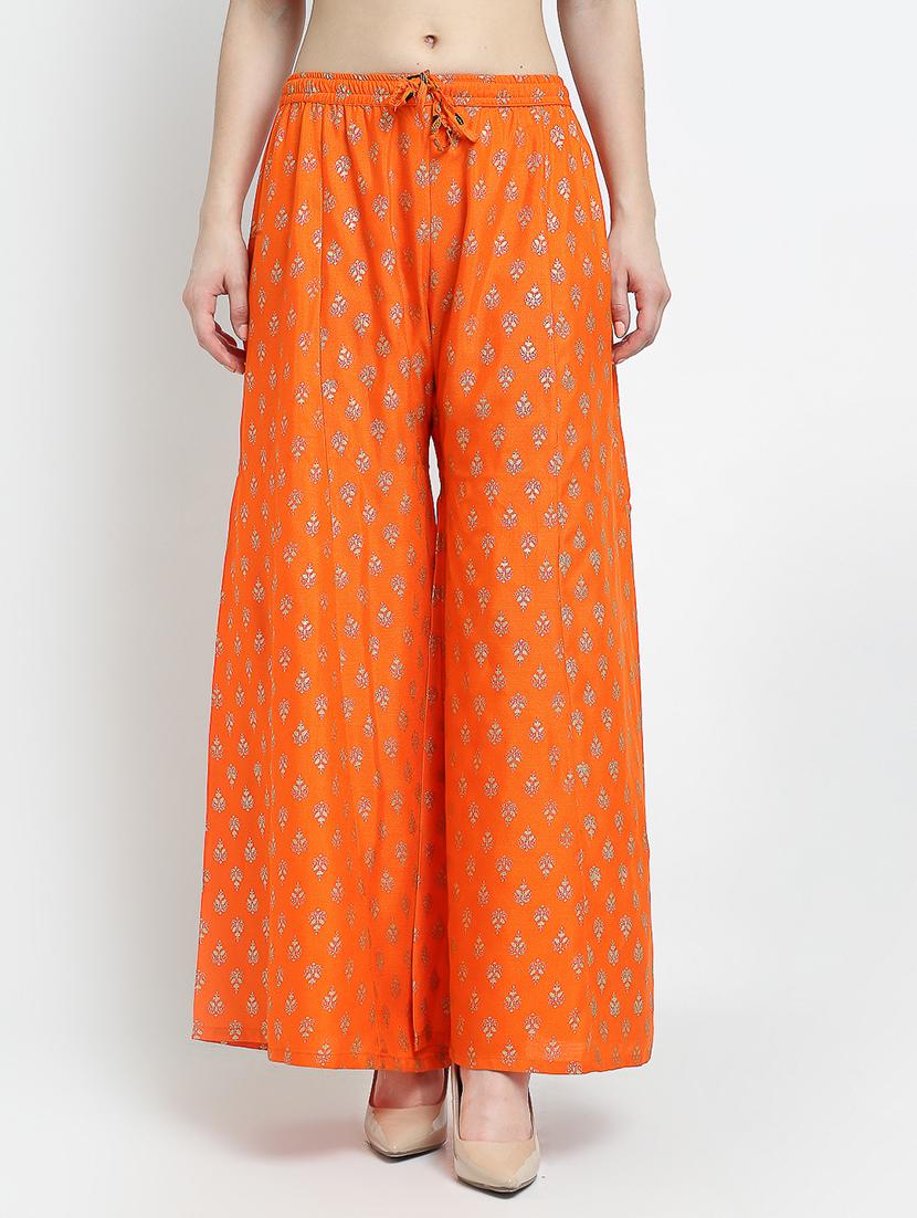 pack of 2 printed flared palazzo - 19124409 - Standard Image - 3