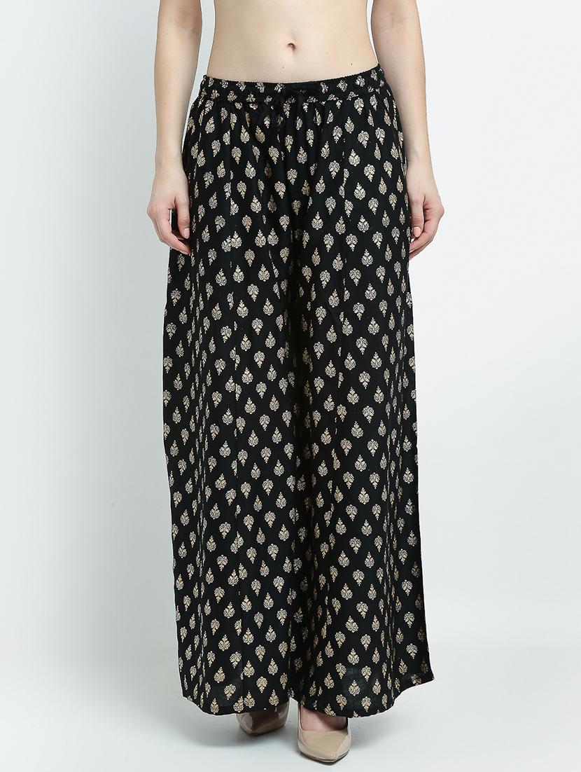pack of 2 printed flared palazzo - 19124425 - Standard Image - 3