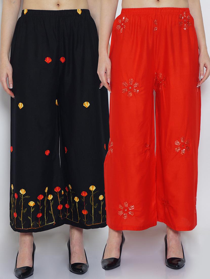 pack of 2 flared palazzo  - 19124475 -  Zoom Image - 0