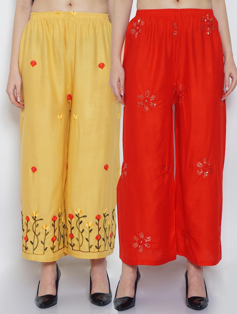 pack of 2 flared palazzo  - 19124480 -  Zoom Image - 0