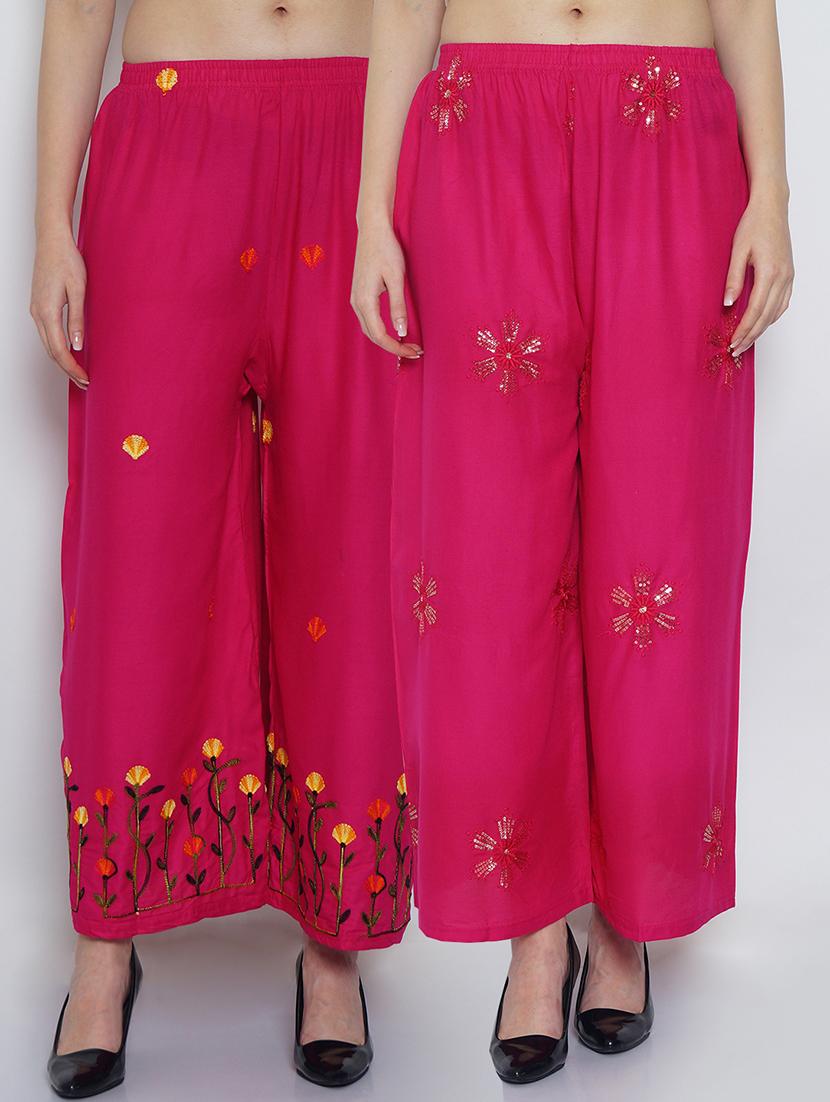 pack of 2 flared palazzo - 19124488 -  Zoom Image - 0