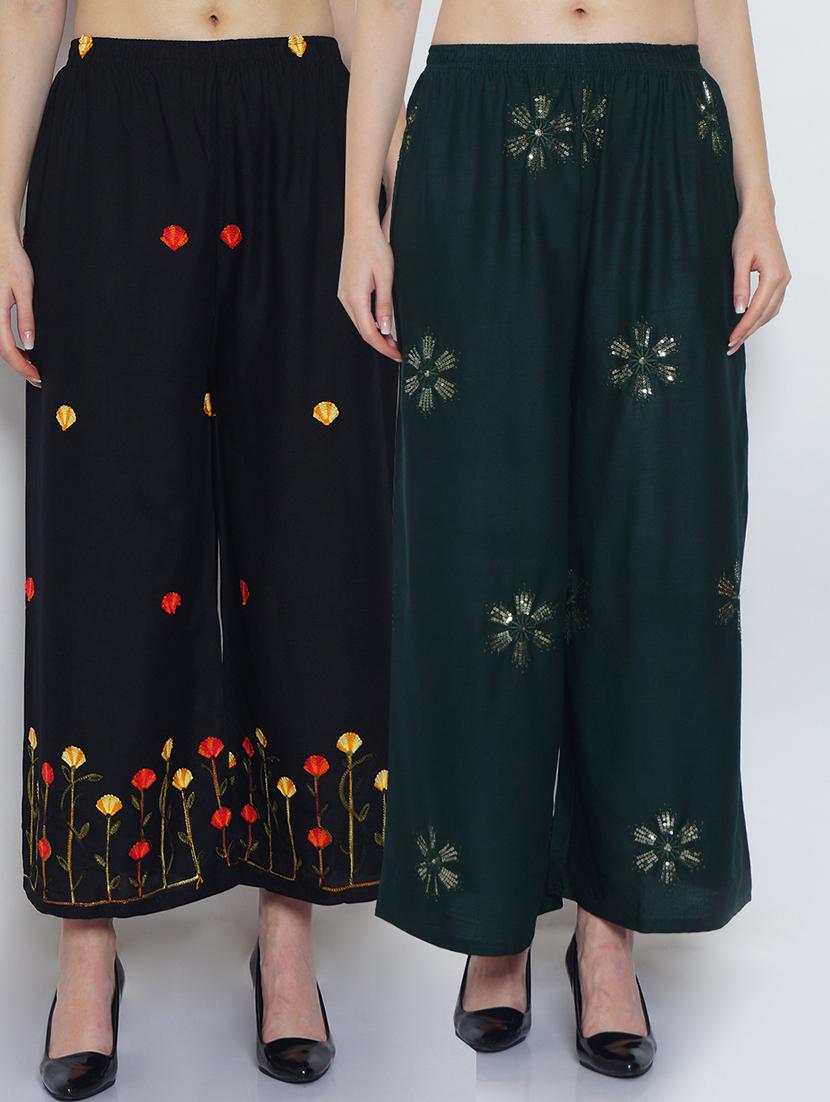 pack of 2 flared palazzo  - 19124515 -  Zoom Image - 0