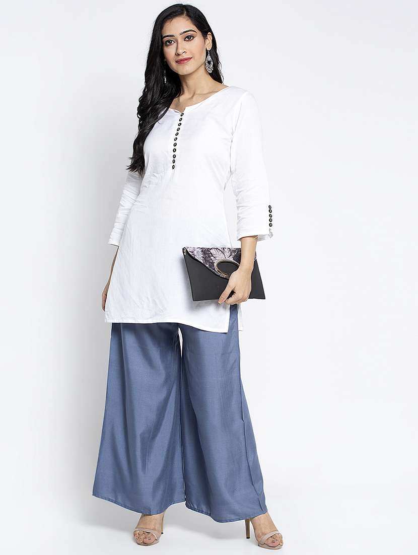 pack of 2 printed flared palazzo - 19124585 -  Standard Image - 5