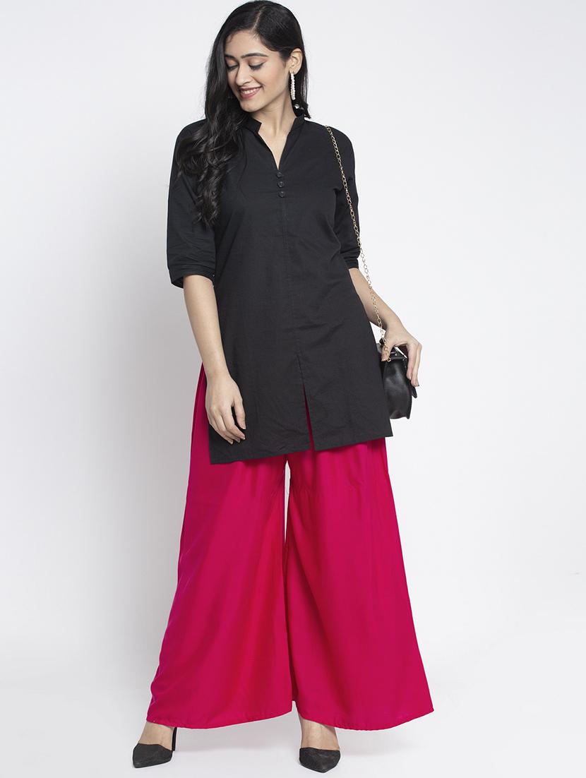 pack of 2 printed flared palazzo - 19124605 - Standard Image - 5