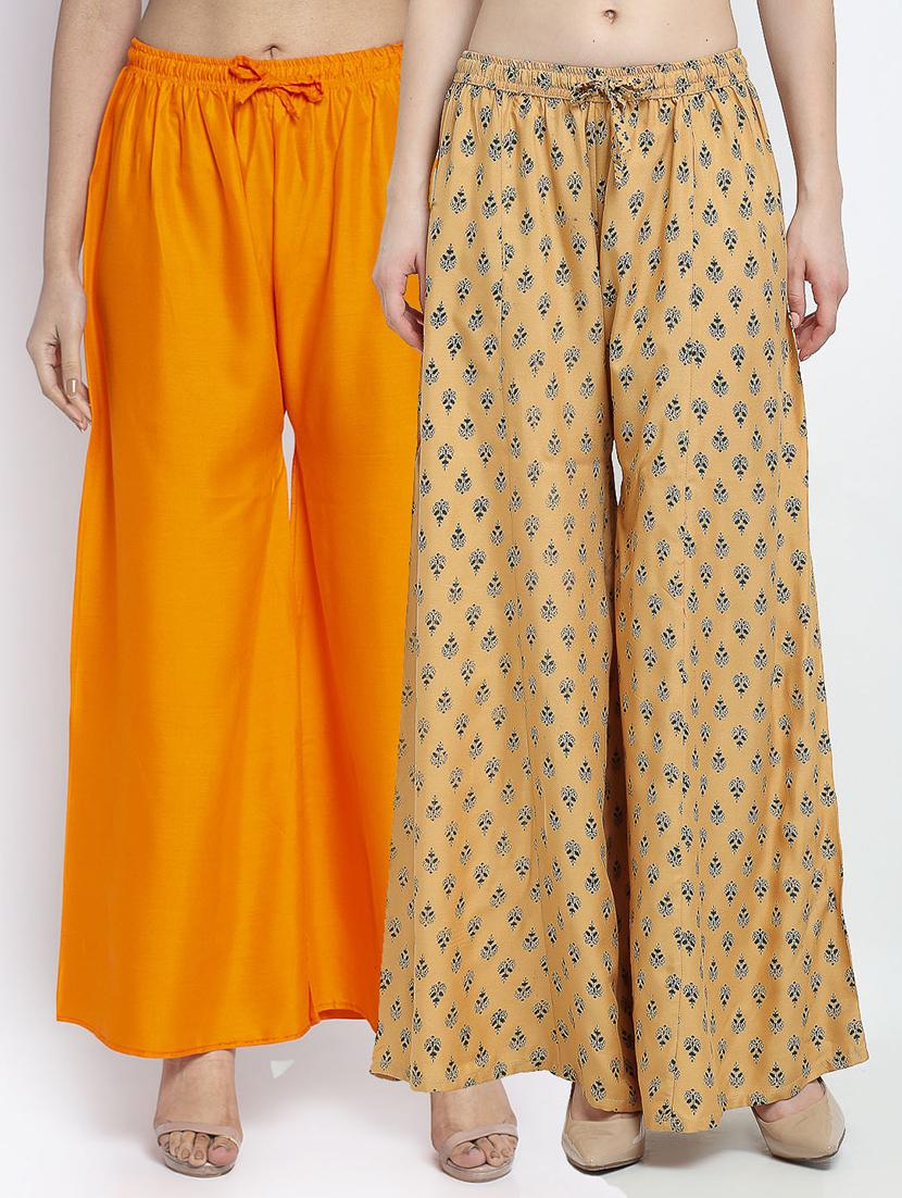 pack of 2 flared palazzo - 19124620 -  Zoom Image - 0