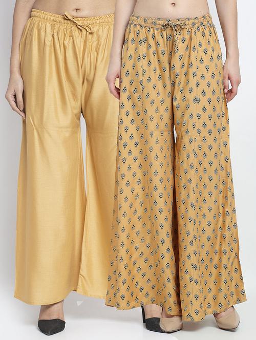 pack of 2 flared palazzo - 19124630 -  Standard Image - 0