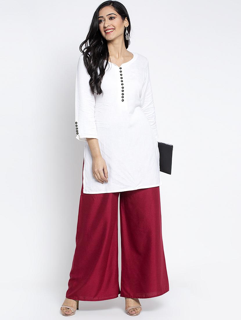 pack of 2 printed flared palazzo - 19124658 - Standard Image - 5