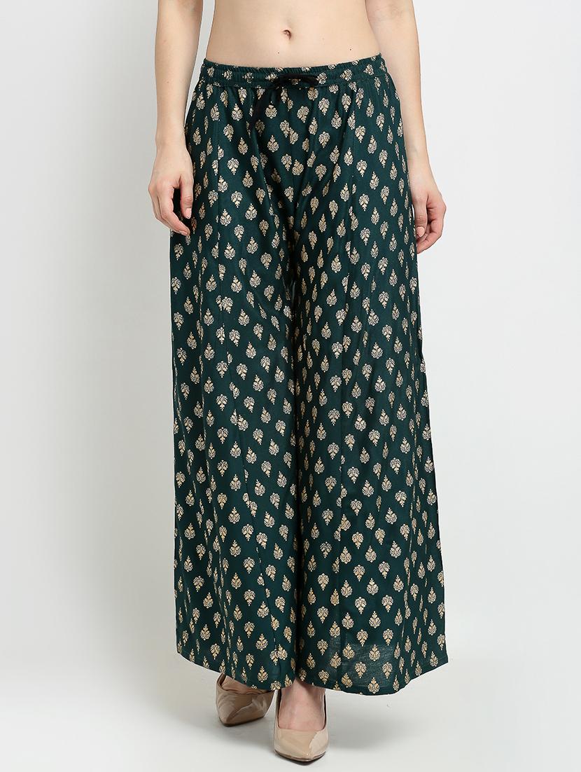 pack of 2 printed flared palazzo - 19124681 - Standard Image - 3